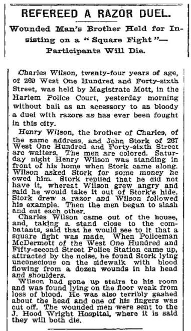 Above: New York Times, July 25, 1898.