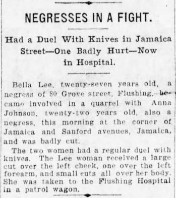Above: The Brooklyn Daily Eagle, Aug. 9, 1907