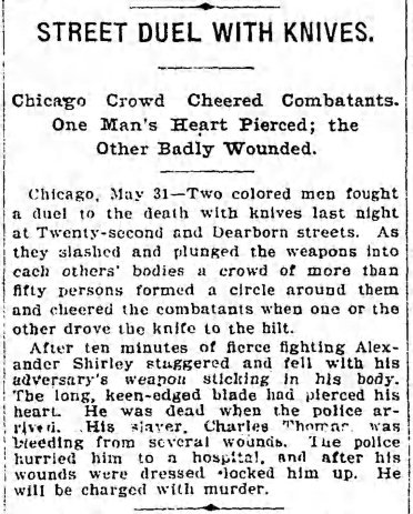 Above: The Brooklyn Daily Eagle, May 31, 1902