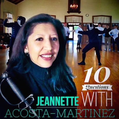 Jeannette Acosta-Martinez Fencing
