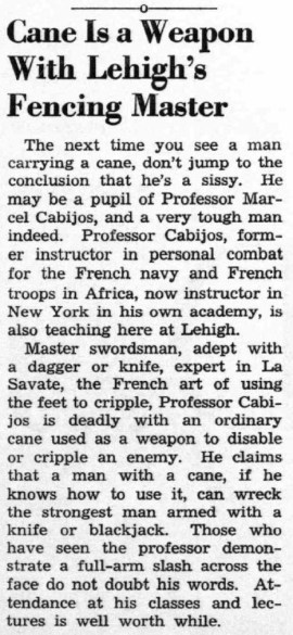 CABIJOS - Brown and White - Lehigh U - 12-15-1943